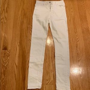 White jeans